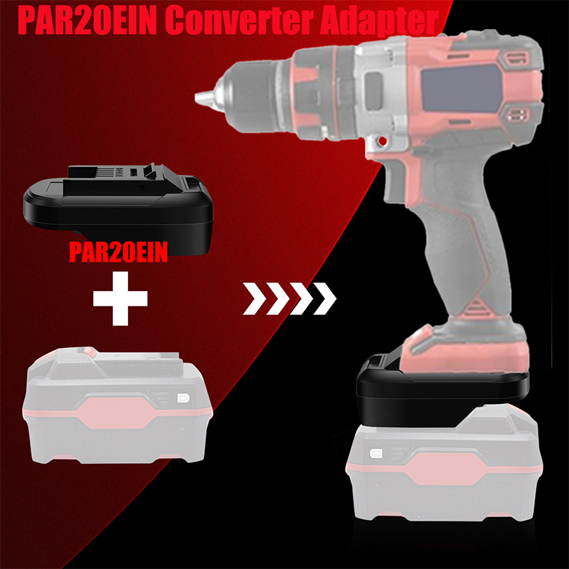 Power Tools Use - HAKSINKY PAR20EIN 電動工具バッテリーアダプター パークサイド 20V リチウムイオンバッテリー用
