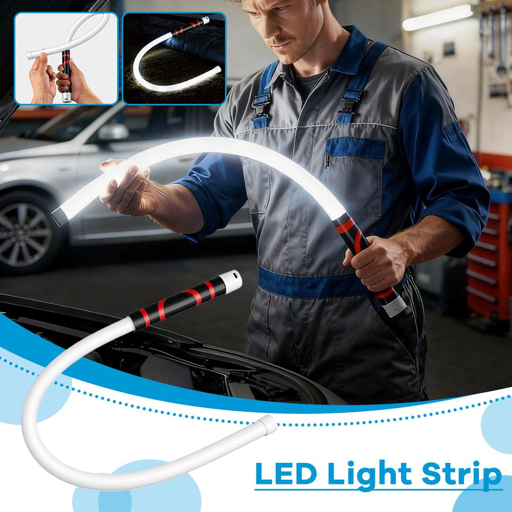 Power Tools Use - 多機能曲げ可能な LED ライトバー高出力ポータブル家庭用自動車修理屋外懐中電灯照明日常使用ツール用