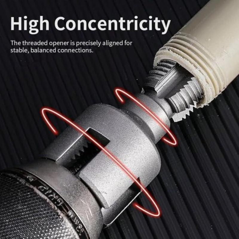 1セットパイプねじ切り工具一体型内外管ねじ切り工具電動ドリル - Power Tools Workshop のレビューと価格