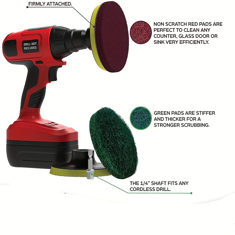 車用電動ドリルブラシキット電動クリーニングブラシツール研磨パ - Power Tools Workshop のレビューと価格