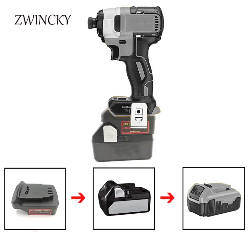 ZWINCKYアダプターコンバーターは、日立/ハイコーキ18 - Power Tools Use のレビューと価格