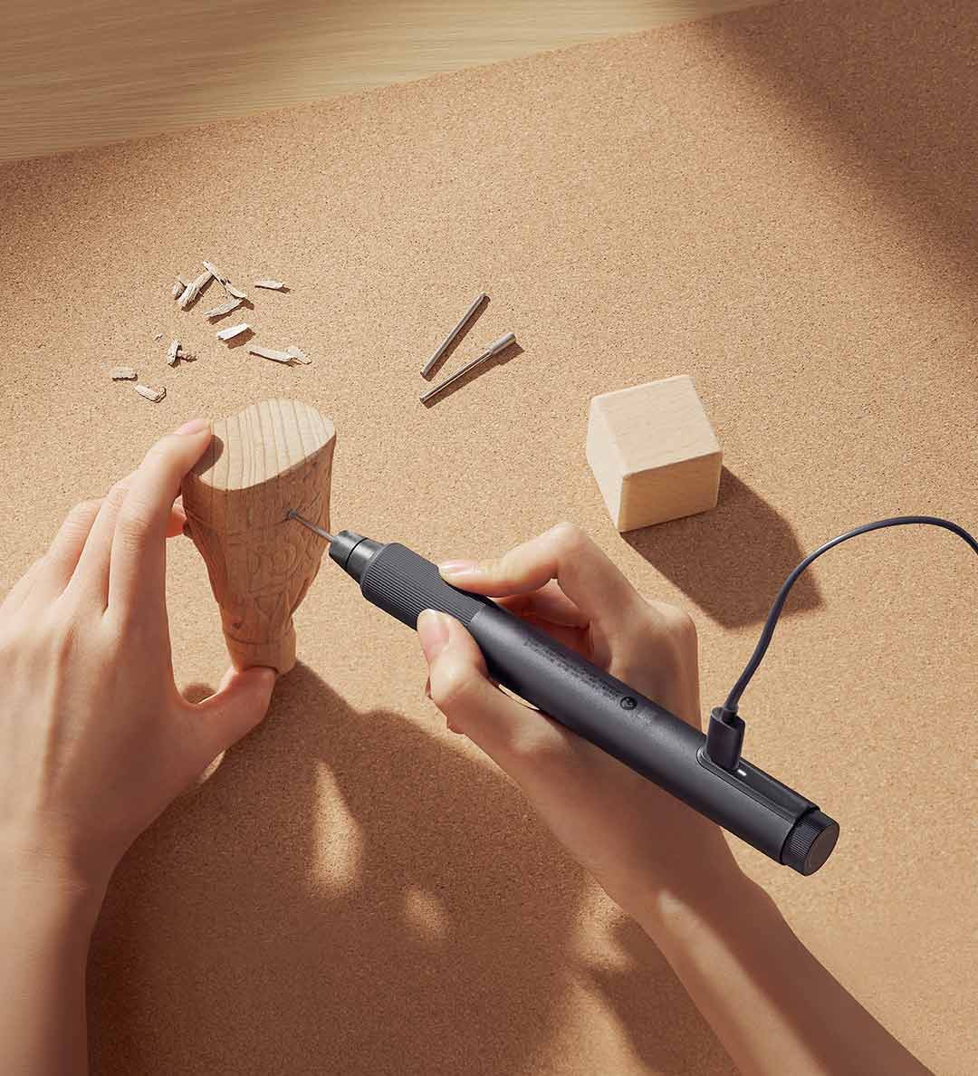 MIJIA電動研磨ペン 22000回転/分 ブラシレスモータ - Power Tools Workshop のレビューと価格