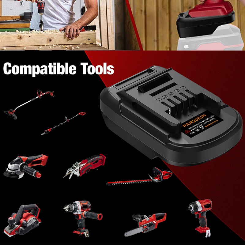 HAKSINKY PAR20EIN 電動工具バッテリーアダプ - Power Tools Use のレビューと価格