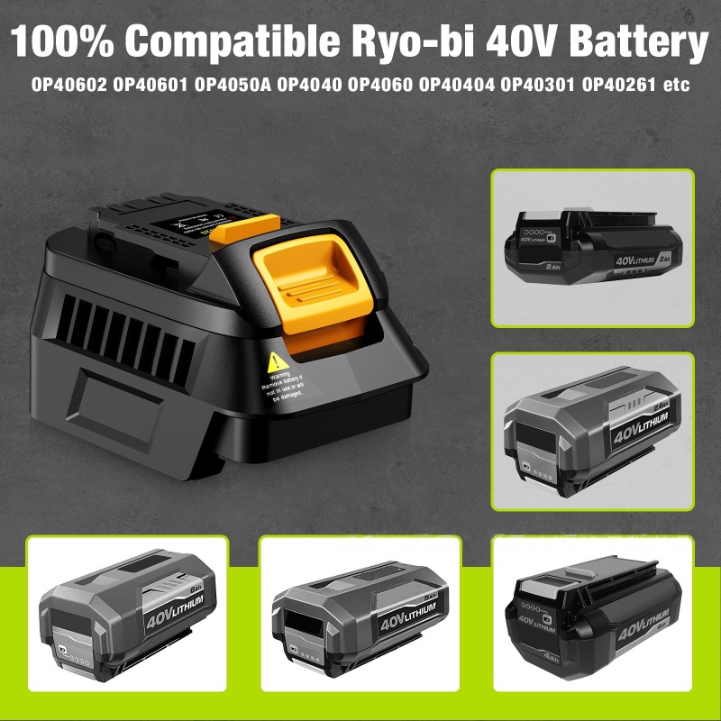 HAKSINKY RYB40DW20 電動工具バッテリーアダ - Power Tools Use のレビューと価格