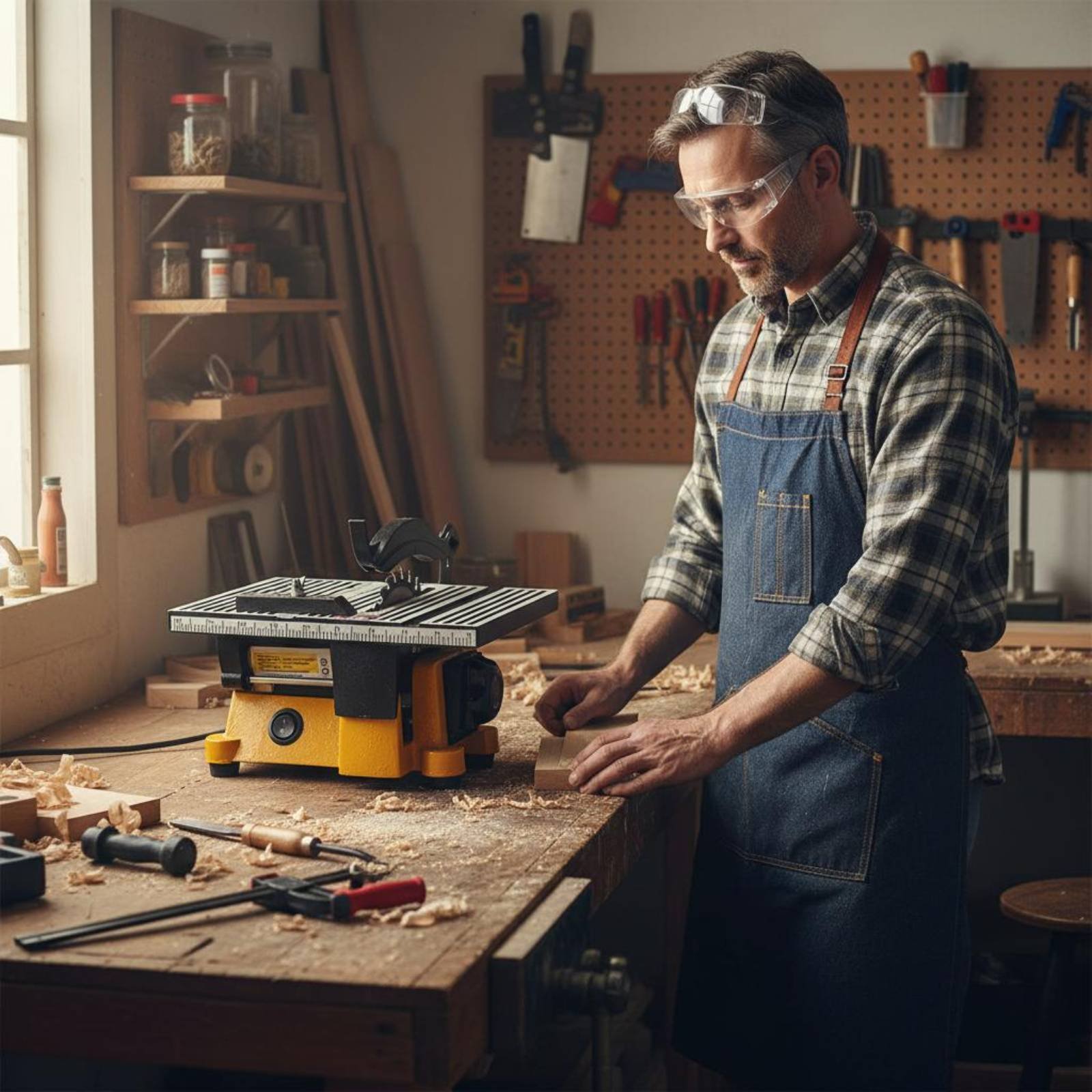 ミニテーブルソー ポータブルミニチュアベンチソー切断機 低騒 - Power Tools Workshop のレビューと価格