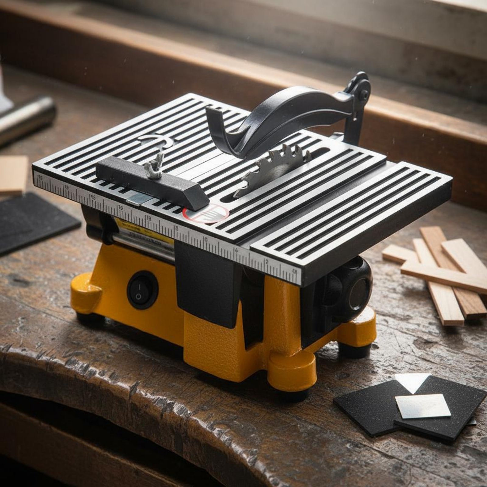 ミニテーブルソー ポータブルミニチュアベンチソー切断機 低騒 - Power Tools Workshop のレビューと価格
